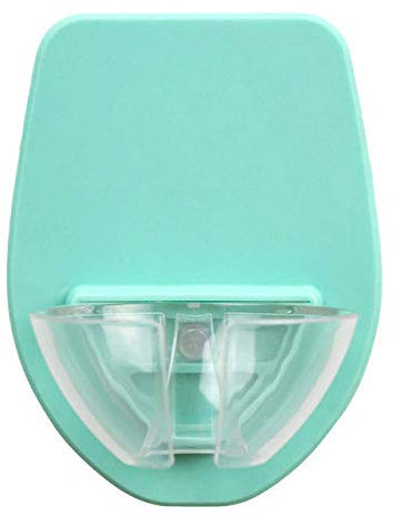 LIJUCAI Wine Glass Holder Plastic vertical No suction cups Red Wine Glass Holder 6.4x4.1x0.2 silky strong bathroom wine glass rack,green,China