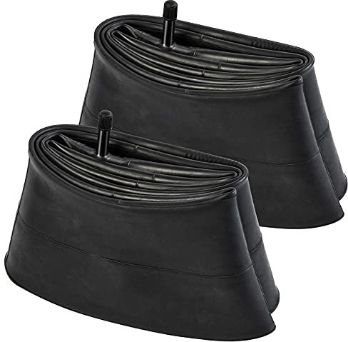 YunSCM 2er-Pack 62/75-622 28/29 Zoll Schlauch 28/29x2.50/3.0 AV32mm Ventil kompatibel 28/29 Zoll Elektrofahrrad/Fahrradschlauch 28/29x2.50 28/29x2.60 28/29x2.70 28/29x2.80 28/29x2.90 28/29x3.0