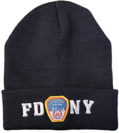 FDNY Beanies (99203n), Größe S/XL, Marineblau, gefaltet, 99203n