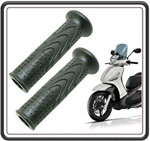 KIT COPPIA MANOPOLE ORIGINALI PER PIAGGIO BEVERLY 350 - BEVERLY 300 IE 2010-2014 - PIAGGIO MP3 - X10