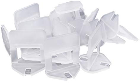 Bauhandel24-1000 Zuglaschen 3mm, Fliesenverlegehilfe, Verlegehilfe, Laschen, Verlegesystem, Fliesen Werkzeug