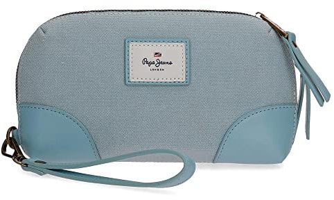 Pepe Jeans Borsa Shopper Cora, Blu, Taglia unica, Borsetta