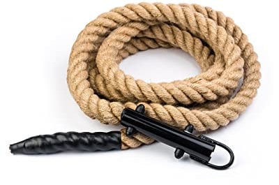 IRON CLAN Gym Fitness Climbing Rope, Suitable for Outdoor and Indoor Use, 5m (196)