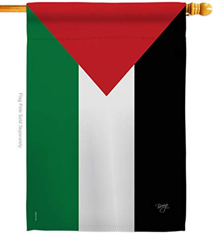 Große Flagge, Palästina-Erbe, 70 x 102 cm