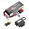 ZYGY 2S 7.4V 25C 3000mah Battery with T-plug for MJX H16E H16P H16PL H16BM H16DR H16GT 14301 JC16EP M161 RC Car Upgrade Battery
