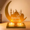 Kerzenhalter, Ramadan Eid Mubarak Dekoration, Ramadan DIY Lampe, EID Mubarak Dekor, Eid Mubarak Tischdekoration, Ramadan Dekoration, Ramadan Kerzenhalter für Muslimische Heimdekoration Geschenk