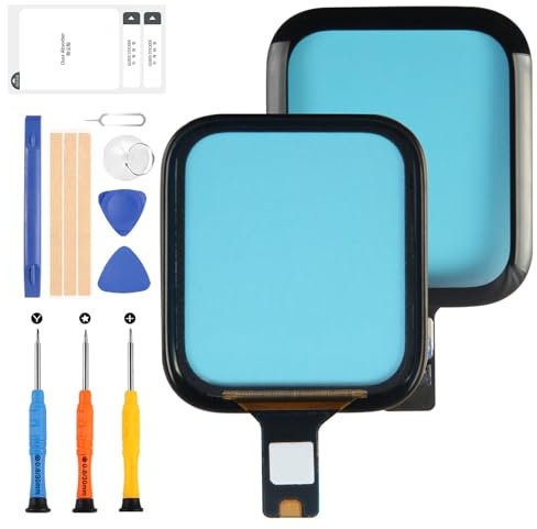 ARSSLY per Apple Watch Series 5 Schermo tattile, per Apple Watch Se 44mm 2020 A2354 A2356 Touchscreen Digitazer Assembly Sostituzione con Riparazione Kit