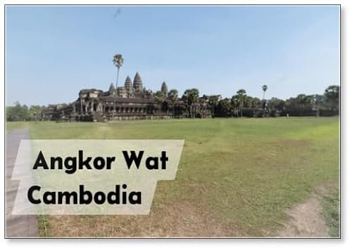 Angkor Wat, Cambodia, Fridge Magnet