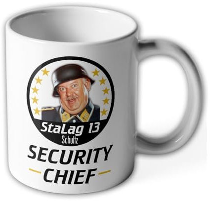 Tasse Schultz Security ein Käfig voller Helden Chief StaLag13 Serie #43325