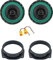 IPNOSIS Kit 2 Casse IP-01165 per Lancia Delta III dal 2008 al 2014 con 2 Supporti Anteriori, 2 Connettori