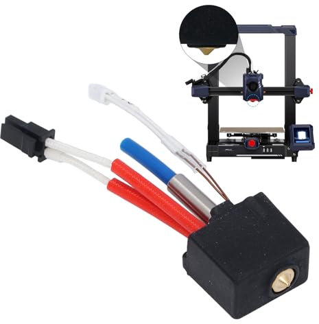 3D-Drucker-Hotend-Kit für Anycubic Kobra 2, 24 V 60 W Metall-Hotend-Kit, Zusammengebautes Extruder-Hot-End-Kit für Anycubic Kobra 2 2 Neo 2 Pro Kobra 2 Plus 3D-Drucker-Zubehör