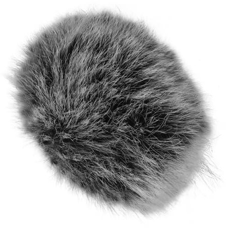 Toyvian Windproof Cover Microphone Windscreen Wind Cover Microphone Furry Windscreen Muff for Outdoor Recording