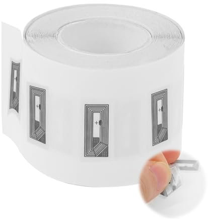50 Stück NFC Tags Sticker 213 Ntag NFC-Chip Aufkleber 137 Byte Speicher NFC-Chip Programmierbar Wiederbeschreibbar für Alle NFC Fähigen Handys und Geräte