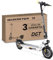 MASCOOTER S2 Urban | Patinete Eléctrico Adultos Homologado DGT - Intermitentes & Regeneración de Batería al Frenar - 400W, 800W MAX, 30km Autonomía, Ruedas 10 Sólidas - Frenos Eléctricos y de Disco