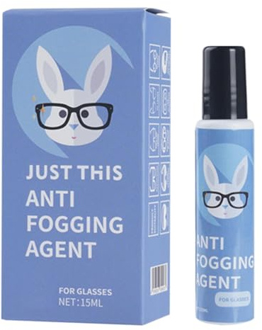 Defogger for Glasses Non-Abrasive Fog Stopper Glass Agent | Anti Fog for Goggles, Helmets, Visors, Face Guards, Mirrors, Optical Lenses, Camera Lenses, Binoculars, Eyewear, Spray