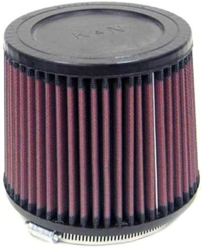 K&N Universal Clamp-On Air Filter: High Performance, Premium, Washable, Replacement Filter: Flange Diameter: 4.5 In, Filter Height: 5 In, Flange Length: 0.625 In, Shape: Round Tapered, RU-4260