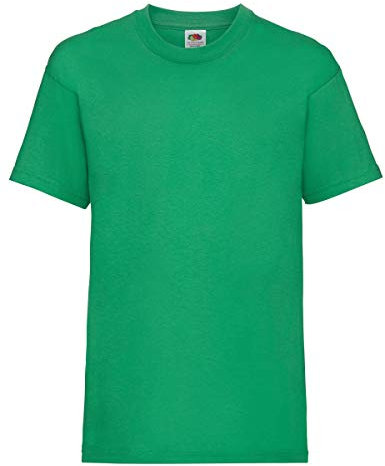 Fruit of the Loom T-shirt pour garçon - Vert - 12-13 ans