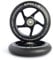 Apollo Stunt Scooter Ersatzräderset Pro Wheels - ABEC9 Kugellager, Roller Rad Ersatz-Räder passend Stunt-Scooter