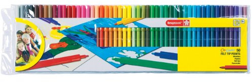 Bruynzeel Sakura 7001z50 C Filzstift blau/transparent/gelb