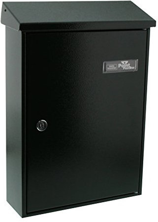 Burg-Wächter Briefkasten, A4 Einwurf-Format, Vollflächig verzinkt, Strukturlackiert, Letter 5832 GR, Grün