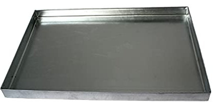 pyko – Bandeja para asar Horno Barbacoa Buzón para carbón de chimenea Carcasa Buzón Carbón 80 x 50 cm