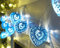 Christmas Concepts® 10 Warmes Weiß LED Metall Mit Filigran geschmückt Türkis Herzförmige Fee Lichter - Weihnachtsbeleuchtung - Tägliche Lichter - Schlafzimmer Lichter