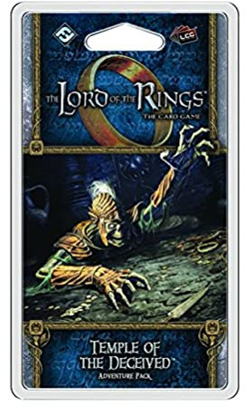 Fantasy Flight Games | Lord of the Rings LCG: Adventure Pack: Temple of the Deceived | Ages 14+ | 1 to 2 Players | 60 Min Player Time | Ages 14+ | 1 to 2 Players | 60 Min Player Time