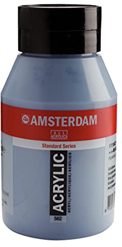 Amsterdam Standard Series Acrylic Jar 1000ml Greyish Blue 562 (17715622)