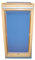 Hochwertiges Abdunkelungsrollo Rollo für Velux DKL/DKU/RHL/RHU-EP GGU,GPU,GHU,GTU MK06 mittelblau // Verdunkelungsrollo/Verdunkelungs-Rollo/Fensterrollo