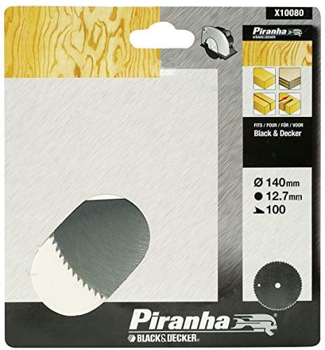 Piranha X10080 Lame circulaire chromée 140 mm