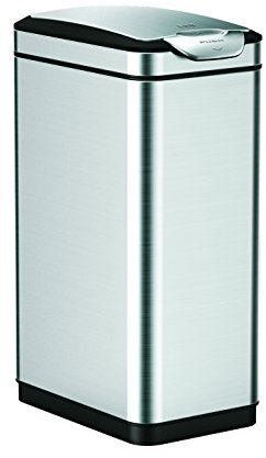 EKO Tina Touchpro Poubelle Métal Inox 25,2 x 40 x 66,5 cm 30 litres