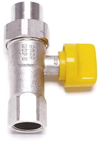 BUDERUS | Gasdurchgangshahn GA-BS | DN15 1/2'' | Aufputzmontage