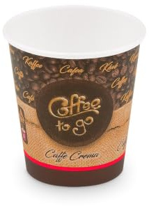 SWS-Schüler Kaffeebecher Coffee to go S 150 ml Ø 73 mm Caffe Crema [50 Stück]