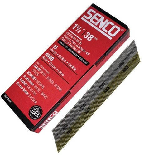 SENCO DA21EPBN Lot de 4 000 clous coudés de calibre 15 5,1 cm