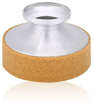 Drfeify Sopran Saxophon Dämpfer, Aluminiumlegierung Dämpfer Keyboard Instrument für Sopran Saxophon Praxis Geräusch Entfernen Musikinstrument Teil