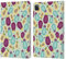 Head Case Designs Avocado Obst Muster Gruppe 2 Leder Brieftaschen Handyhülle Hülle Huelle kompatibel mit Apple iPad Pro 11 2020/2021 / 2022