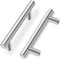 Drenky 2 Unités En argent acier inoxydable Boutons De Porte Tirer La Poignée De Meubles avec Vis pour Tiroir Meuble Cuisine Cuisine Home Decorating, Trou à Trou Centre Distance 96 mm
