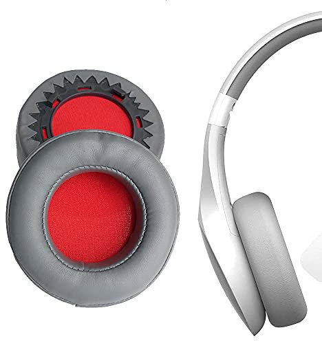 V-MOTA Almohadillas compatibles con Motorola SH012 SH013 BK Pulse Escape + auriculares inalámbricos Cascos iP54, piezas de reparación de cojines de repuesto (almohadillas grises, 1 par)