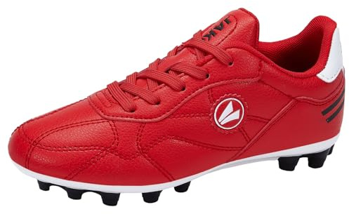 JAKO J-SFG Signature Fussballschuh, Fiery red/White, 36 EU