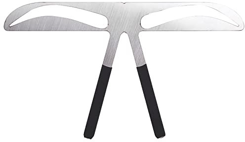 Augenbrauen Schablonen für Anfänger, Wiederverwendbar Augenbrauenlineal Frauen Augenbraue Zeichnung Karte Positionierungs Balance Messwerkzeug DIY Makeup Augenbrauen Werkzeuge (Gewölbte Augenbrauen)