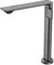 Weirun Bathroom Brass Tall Extra Long Spout Single Handle One Hole Vessel Basin Sink Bowl Mixer Faucet Lavatory Vanity Tap Grey