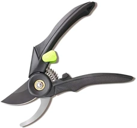 GOPEO Schere Obstbaumschnitt Gartenzweigschere SK5 Stahl Gartenschere Blumenschnittzweigschere