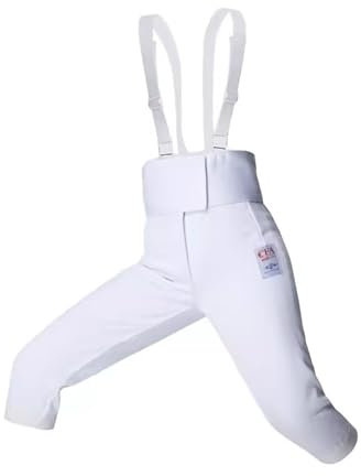 JUNYOHOA Fechtuniformhose, 450N, Fechtausrüstung Schutzanzug, Folie, Degen, Säbelfechthose (Size : 56#)