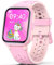 JOYELE Smartwatch Orolorio Bambino Bambina, Orologio Fitness Smart Watch 19 Modalità Sportive, Monitoraggio Sonno/Frequenza Cardiaca, Fitness Tracker per Android iOS (Rosa)