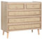 Home ESPRIT Kommode Natur Paulownia-Holz, 80 x 35 x 77 cm