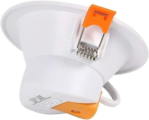 CHLcclYK Lámpara LED de techo for tienda, centro comercial, pasillo, decoración, puntos antideslumbrantes, accesorio de iluminación empotrada con rejilla de conductor, lámpara de Panel, luz descendent