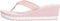 Tommy Hilfiger Tongs Femme Stripes avec Talon Compensé, Rose (Foggy Pink), 38