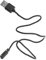 OSOLADY 4 ladekabel für smartwatch magnet charging cable Magnetisches Ladekabel Universal-Ladekabel Smartwatch Ladekabel USB-Ladekabel Magnetkabel für Smartwatch Magnet-Ladekabel Abs Black