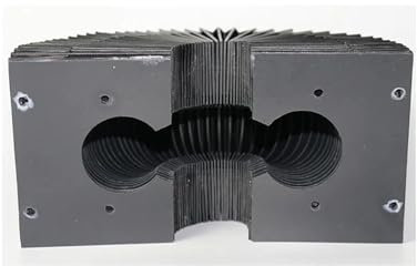 Linearführung Faltenbalg Abdeckung für CNC SBR12 300mm Schutzhülle für SBR12 Linearführungsschiene