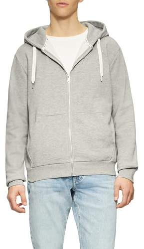 QS Basic-Sweatjacke mit Kapuze